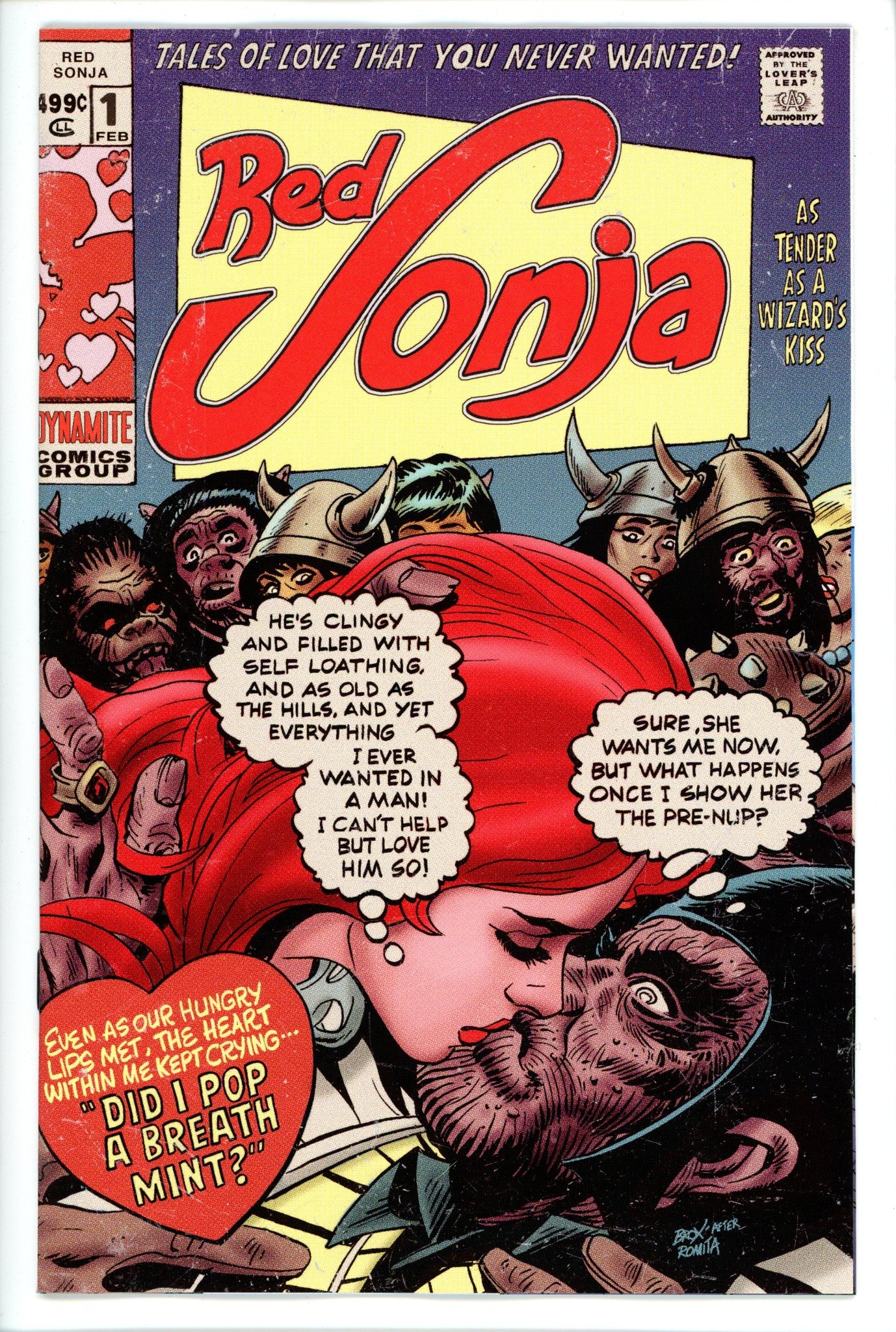 Red Sonja Valentines Special 1 Broxton Variant-Dynamite-CaptCan Comics Inc