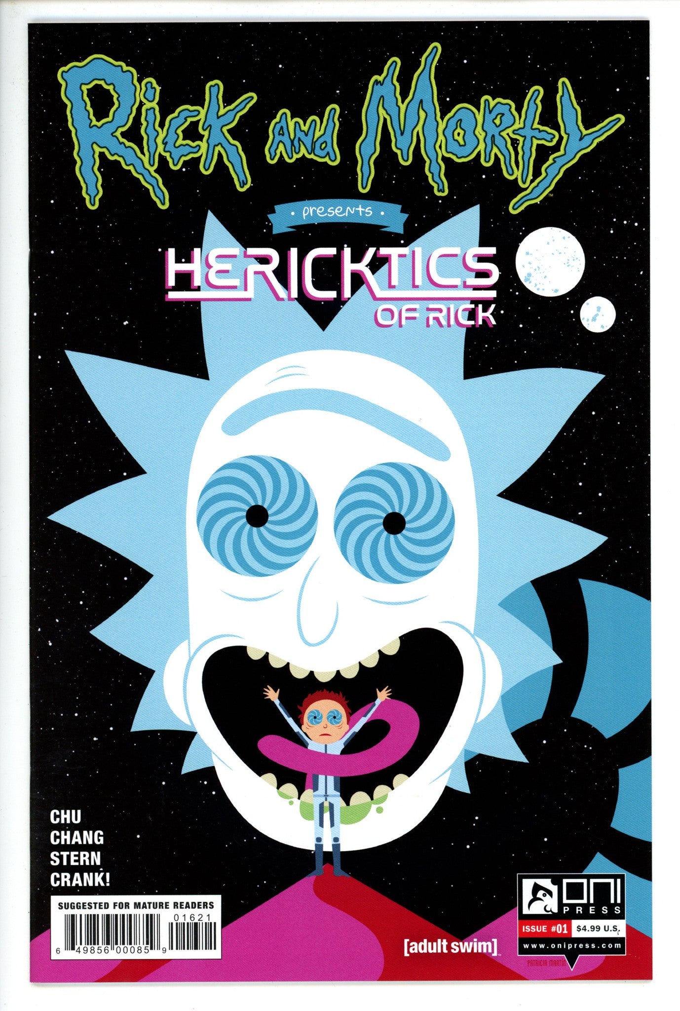 Rick and Morty Presents Hericktics of Rick 1 Patricia Variant (2022)
