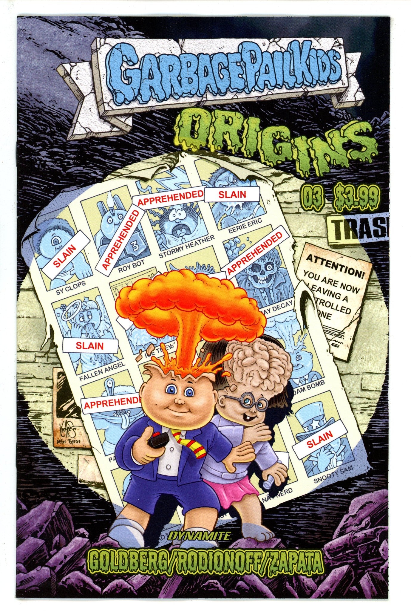 Garbage Pail Kids Origins 3 Haeser Variant (2022)