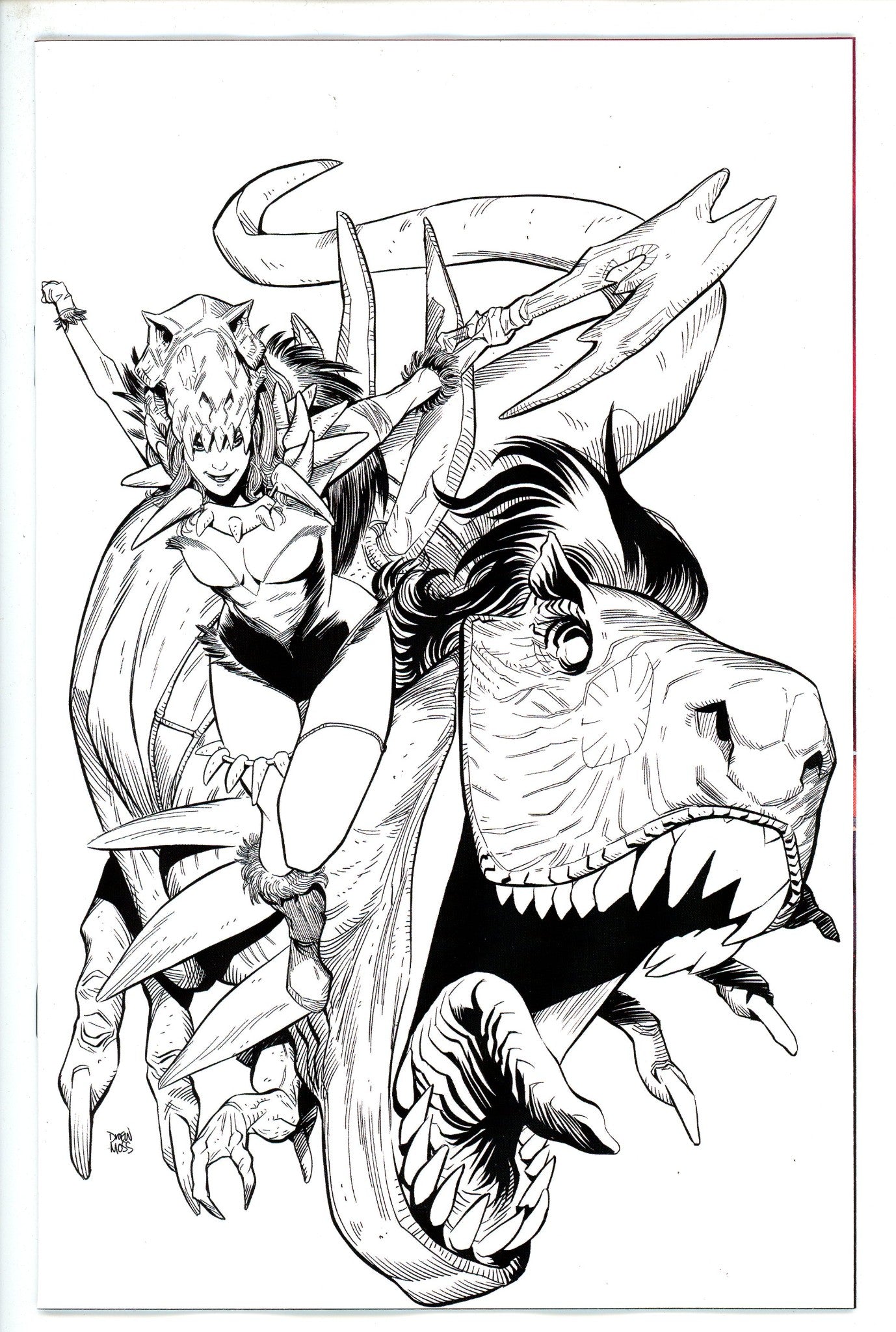 Sonjaversal 3 Moss Variant-Dynamite-CaptCan Comics Inc