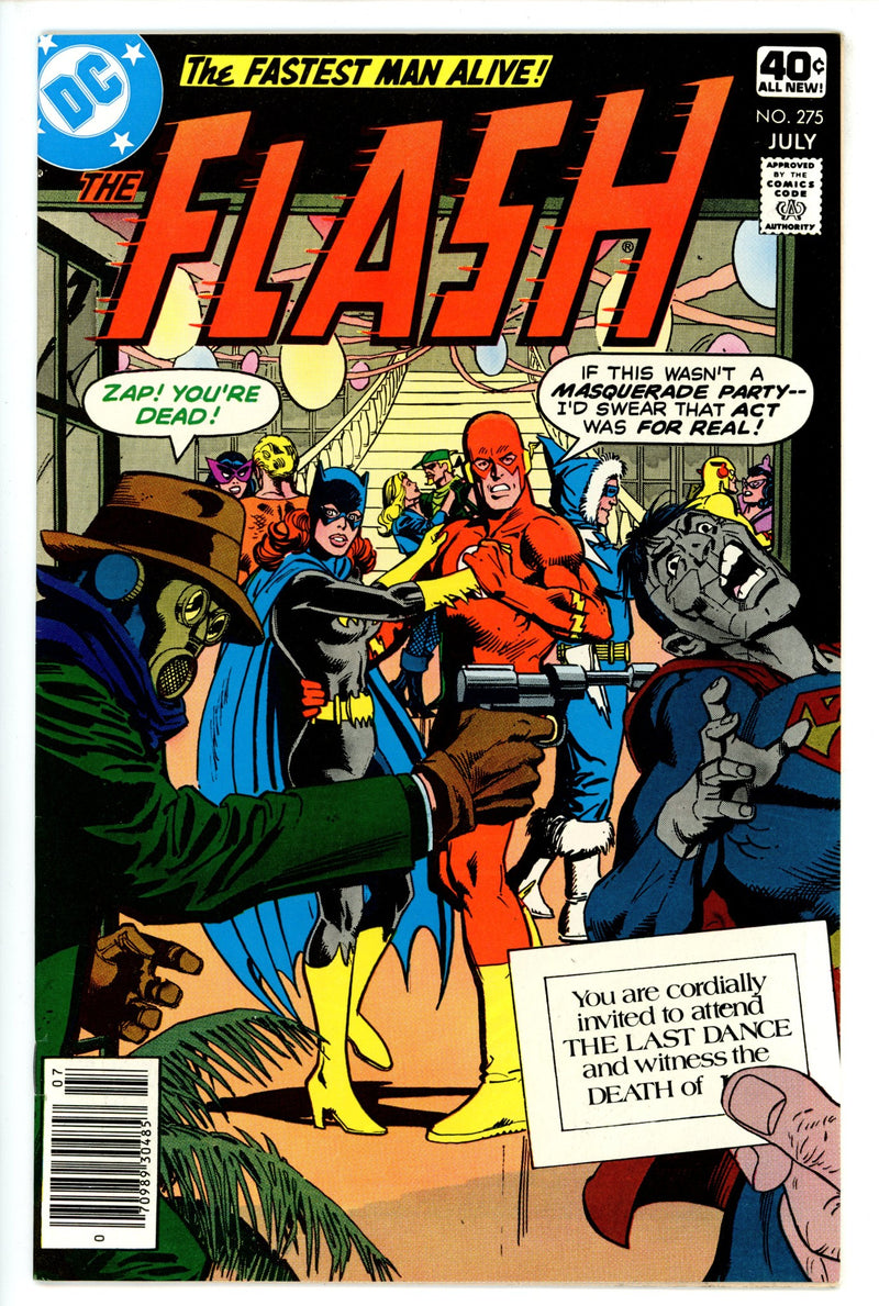 The Flash Vol 1 275 Newsstand VF