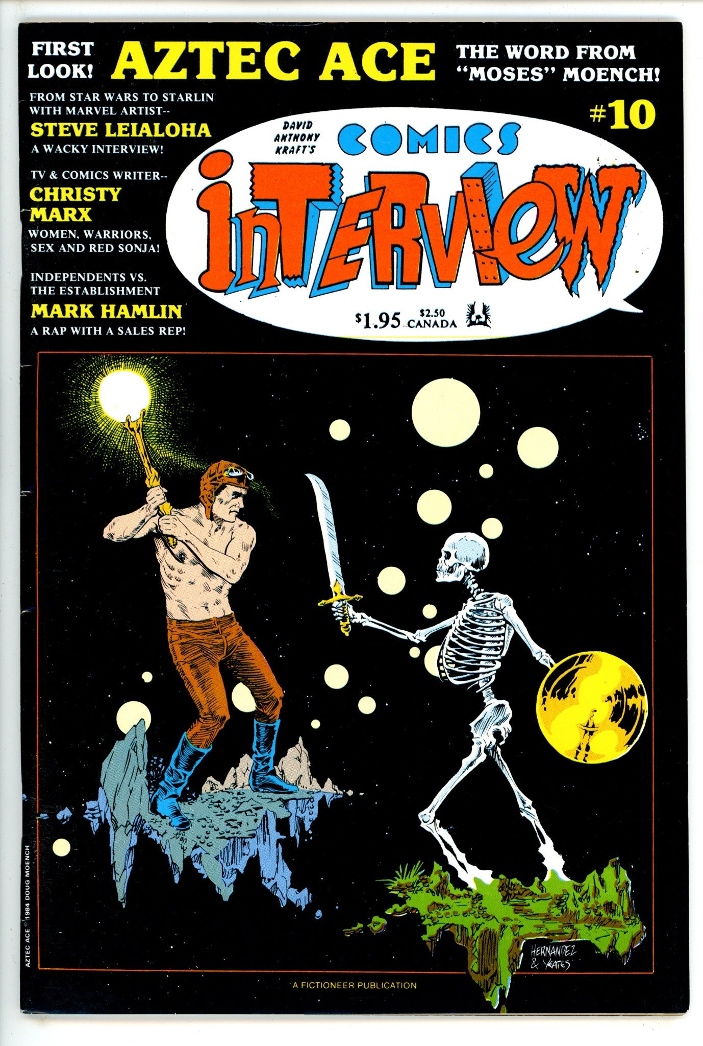 David Anthony Kraft's Comics Interview 10 VF- (1984)