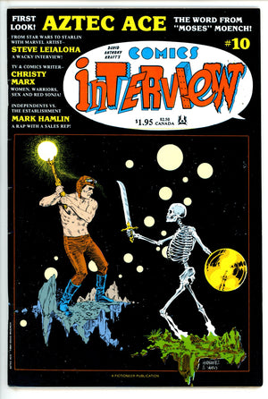 David Anthony Kraft's Comics Interview 10 VF- (1984)