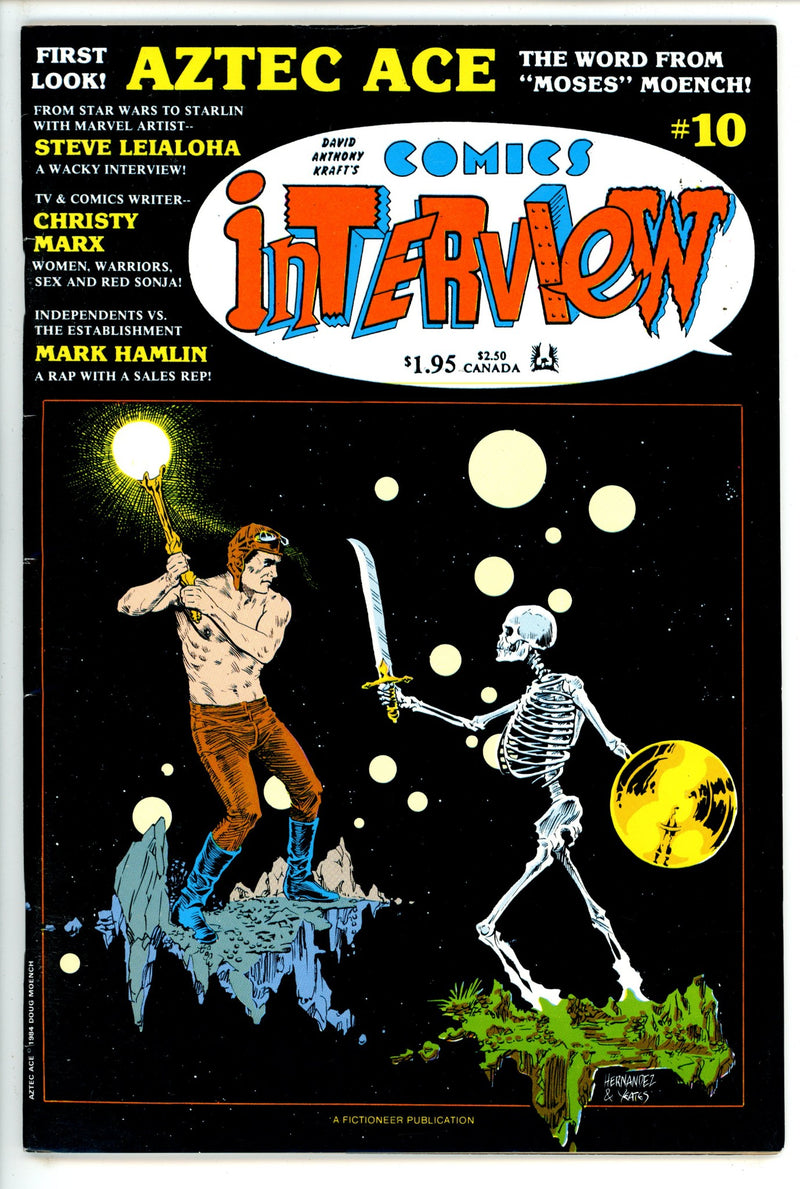 David Anthony Kraft's Comics Interview 10 VF- (1984)