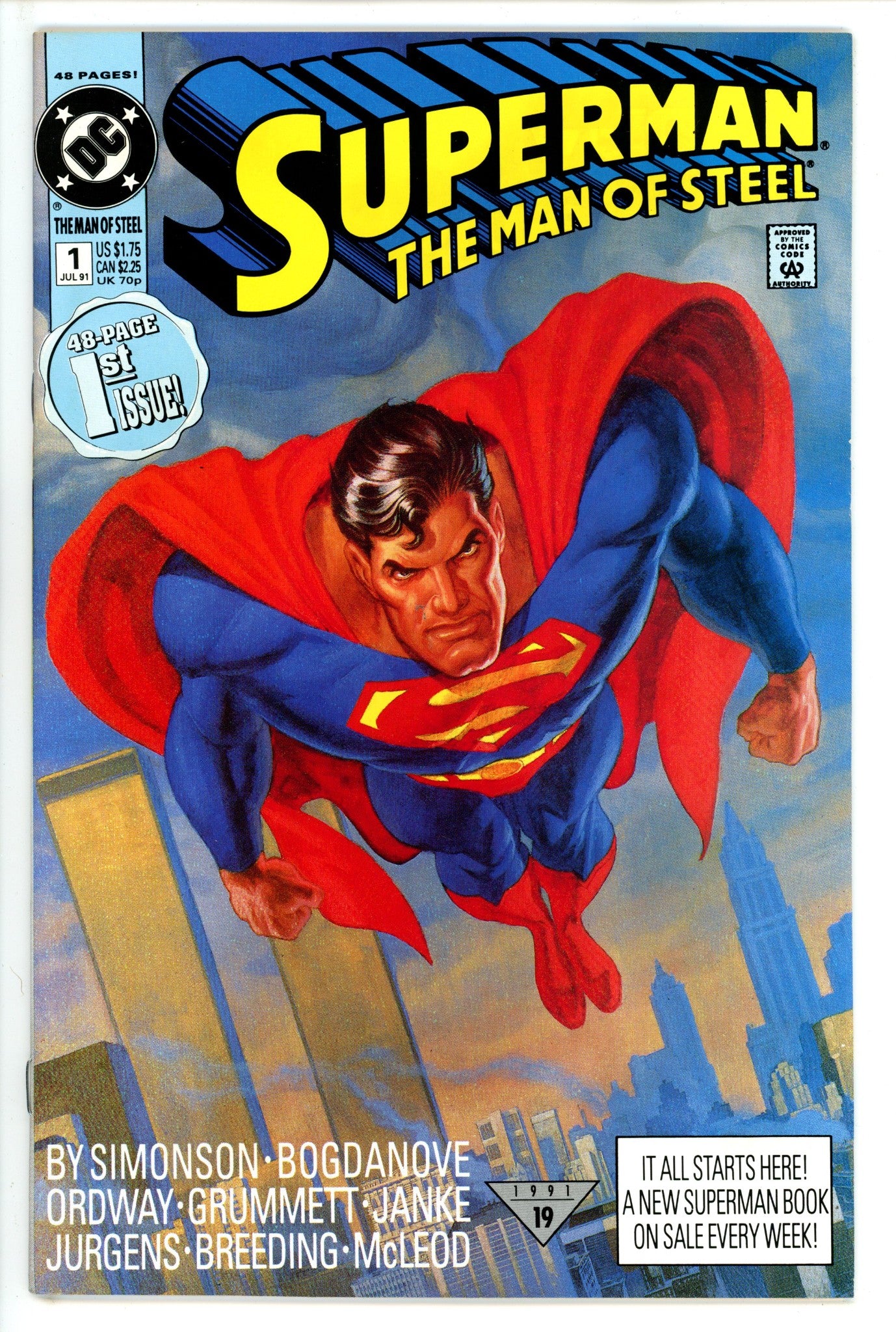 Superman: The Man of Steel 1 (1991)