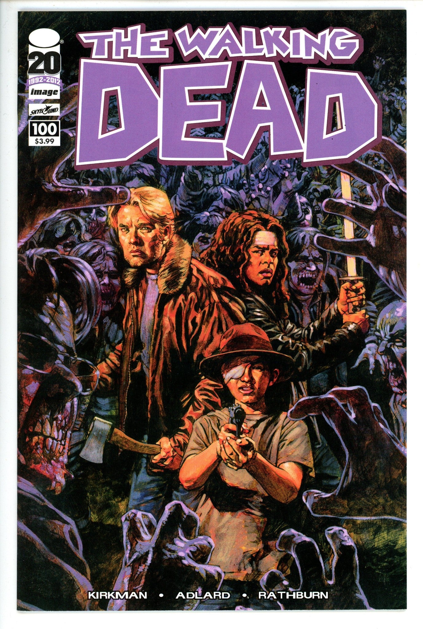 The Walking Dead 100 Philips Variant