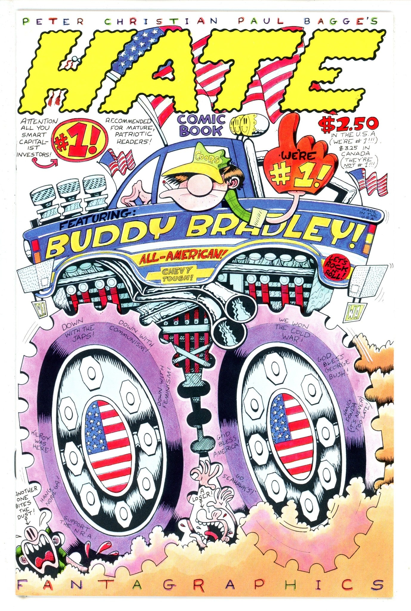 Hate 1 4Th Print VF+ (1993)