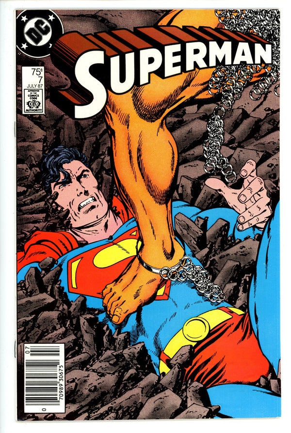 Superman Vol 2 7 Newsstand
