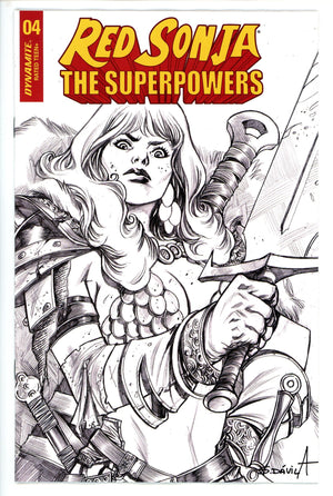 Red Sonja the Superpowers 4 Davila Variant (2021)