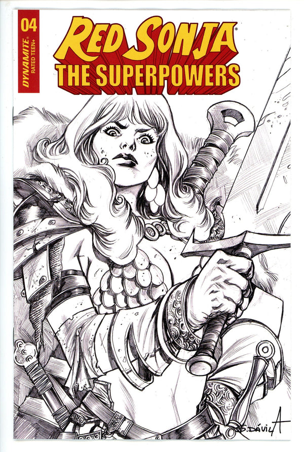 Red Sonja the Superpowers 4 Davila Variant (2021)