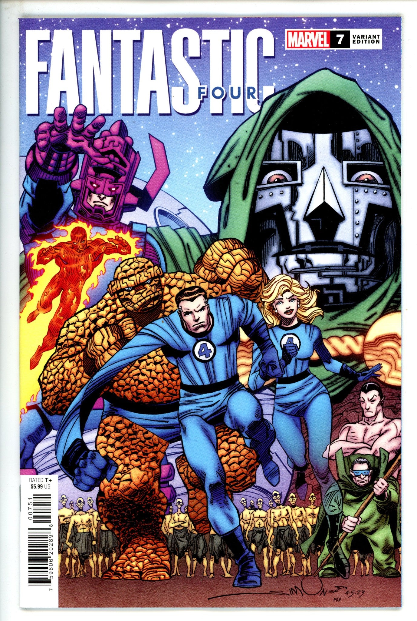 Fantastic Four Vol 7 7 (700) Simonson Variant (2023)