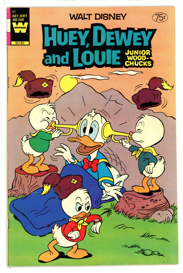 Walt Disney Huey, Dewey and Louie Junior Woodchucks 81 Whitman, Canadian VG (1984)