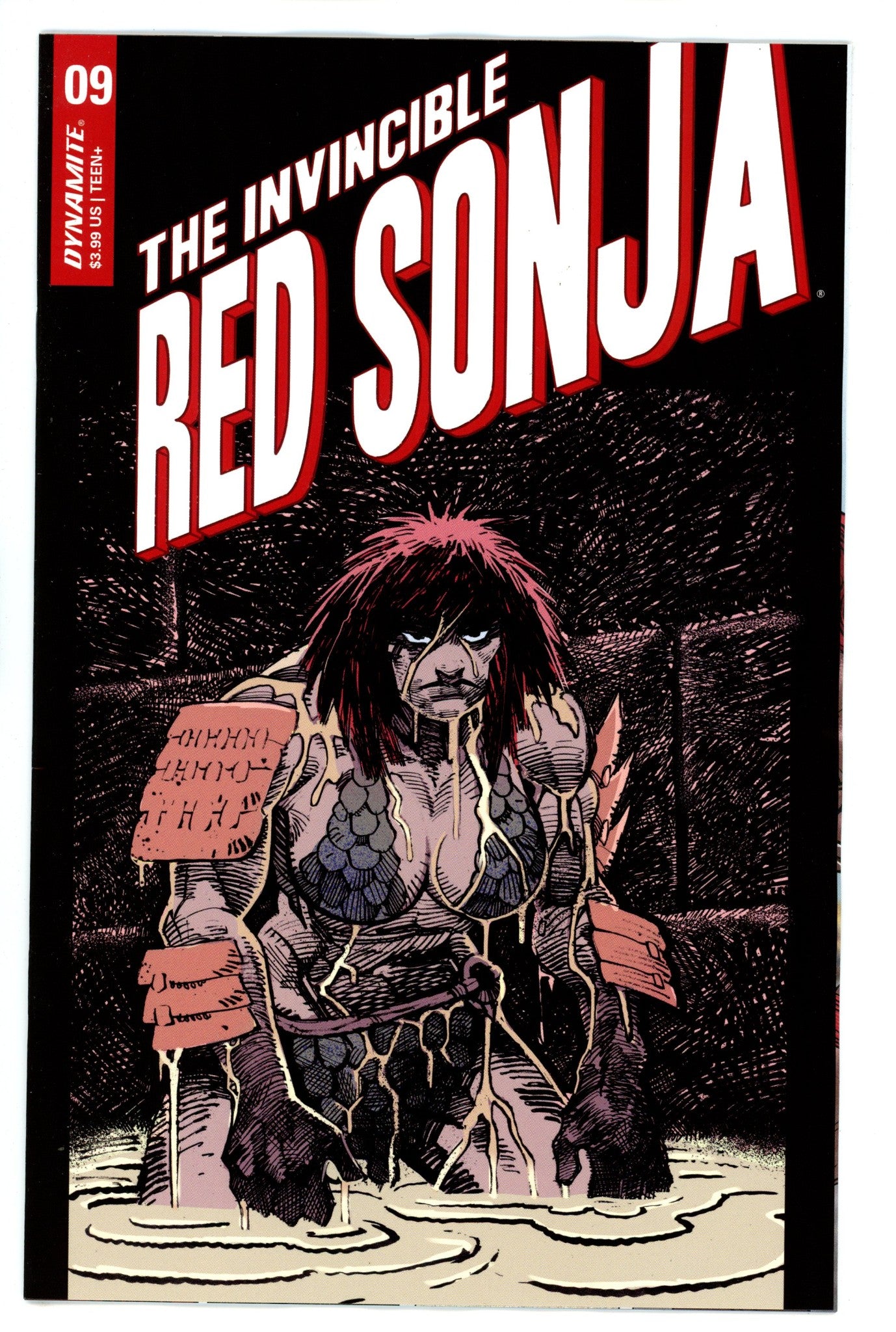 Invincible Red Sonja 9 Moritat Variant (2022)