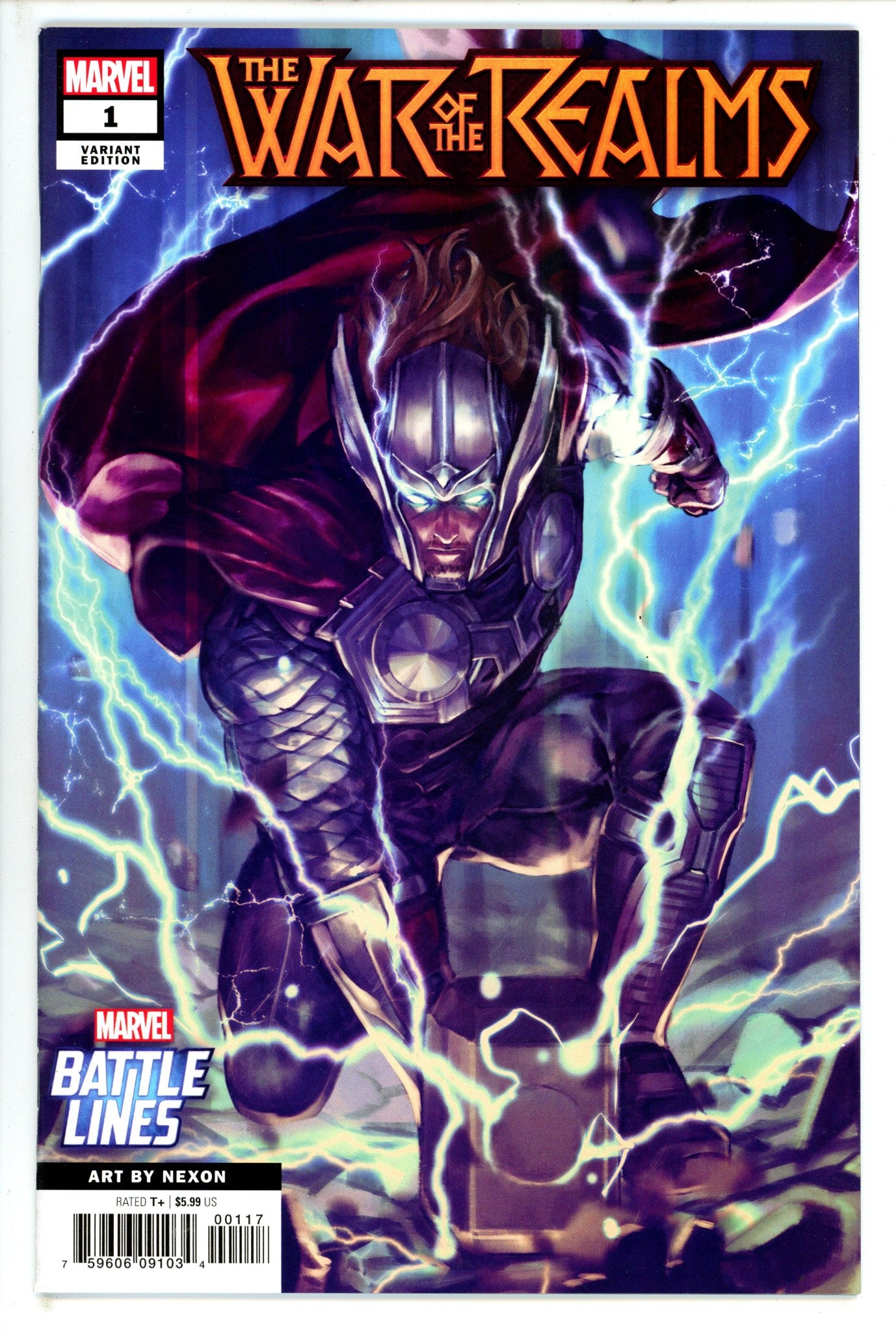 War of the Realms 1 Nexon Battle Lines Variant (2019)