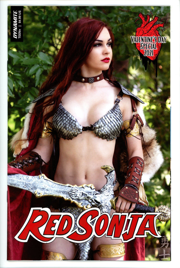 Red Sonja Valentines Special 1 Cosplay Variant (2021)