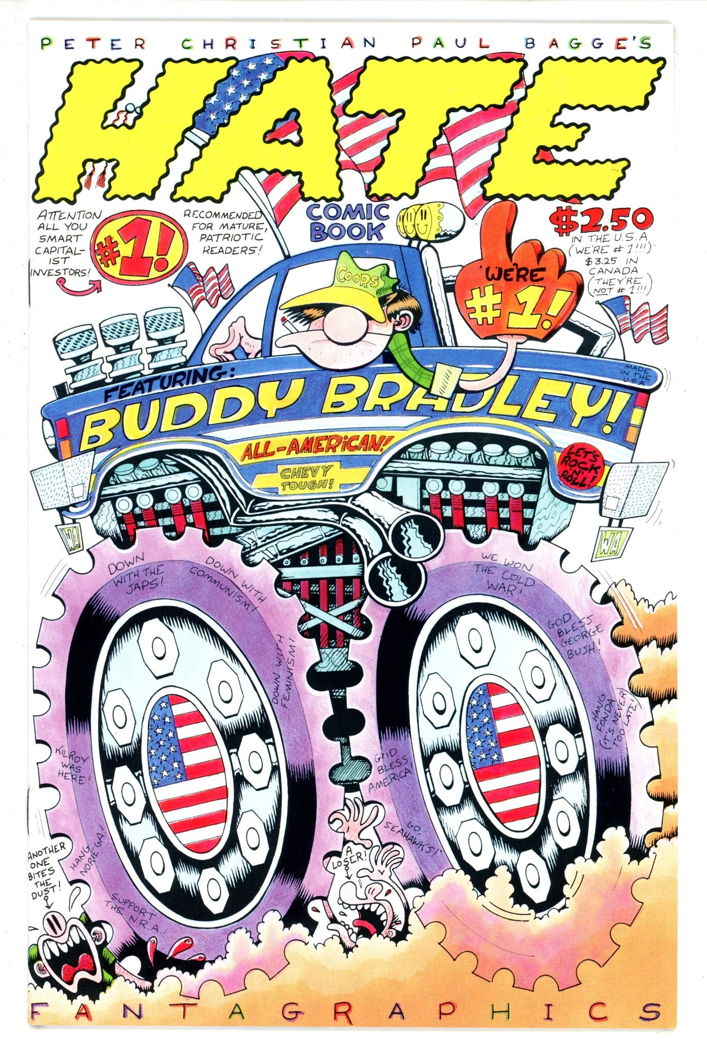 Hate 1 4Th Print VF/NM (1993)