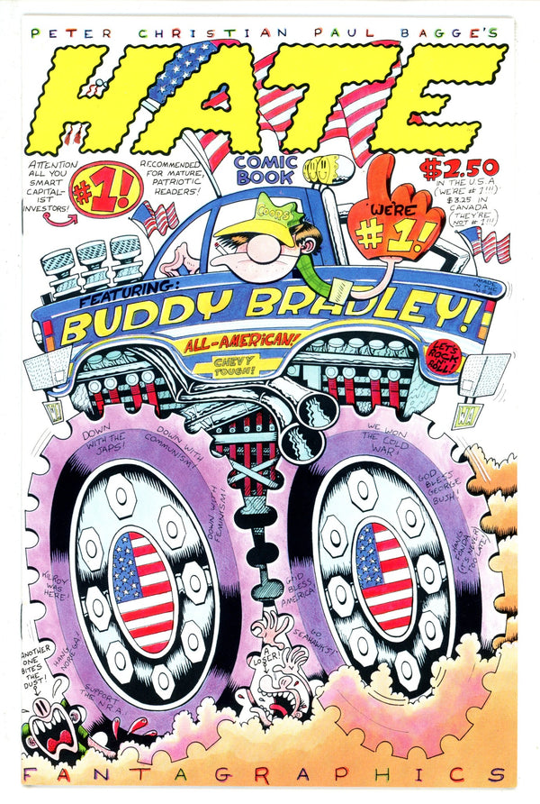 Hate 1 4Th Print VF/NM (1993)