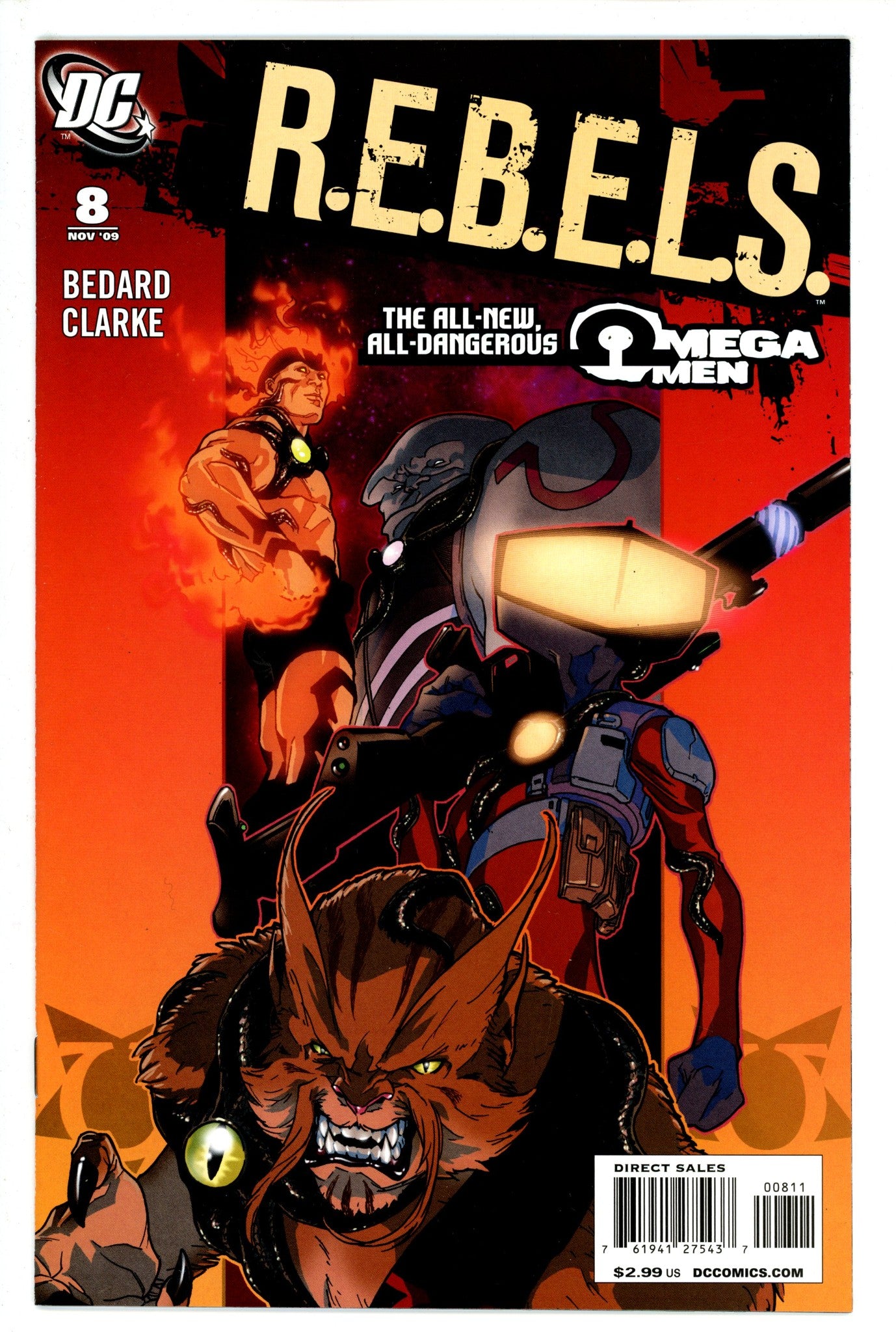 R.E.B.E.L.S. Vol 2 8 (2009)