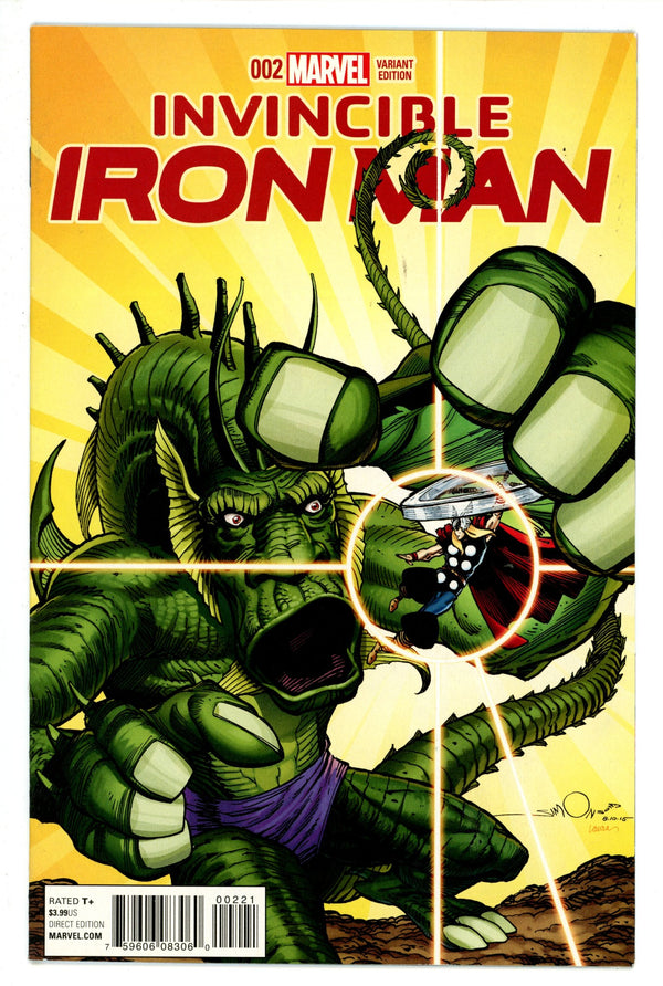Invincible Iron Man Vol 2 2 Simonson Incentive Variant (2015)