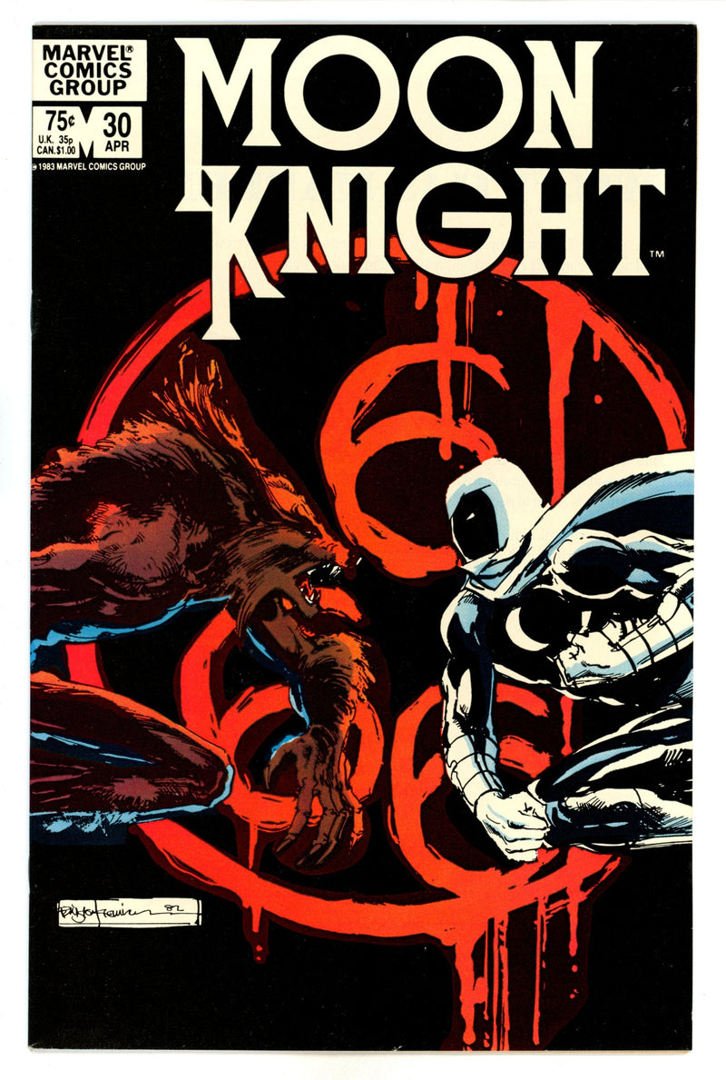 Moon Knight Vol 1 30 VF/NM