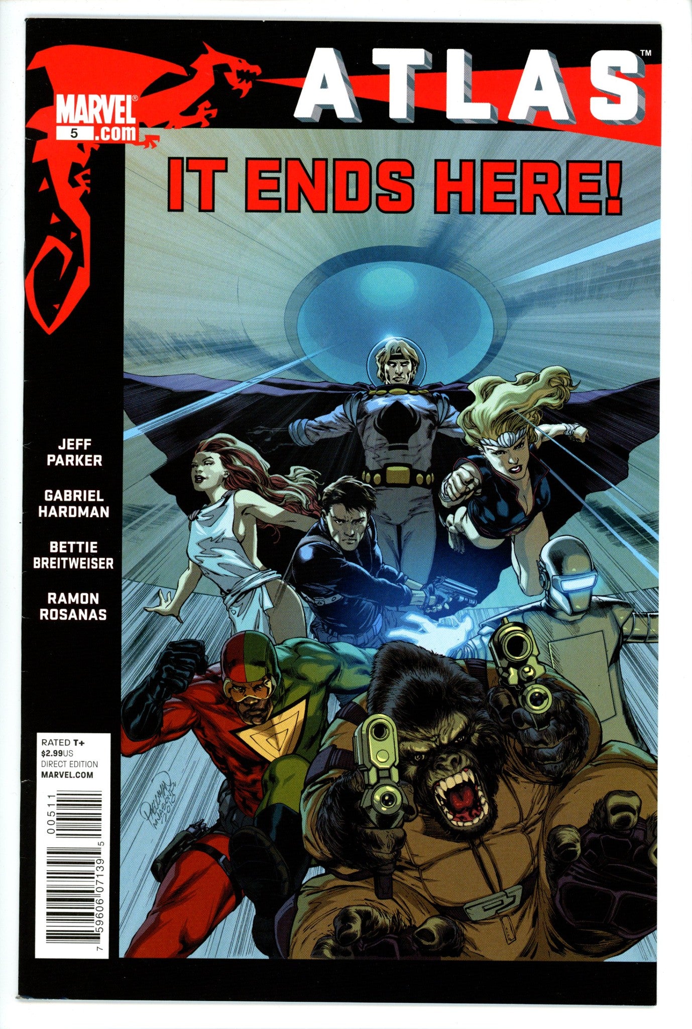 Atlas 5-Marvel-CaptCan Comics Inc