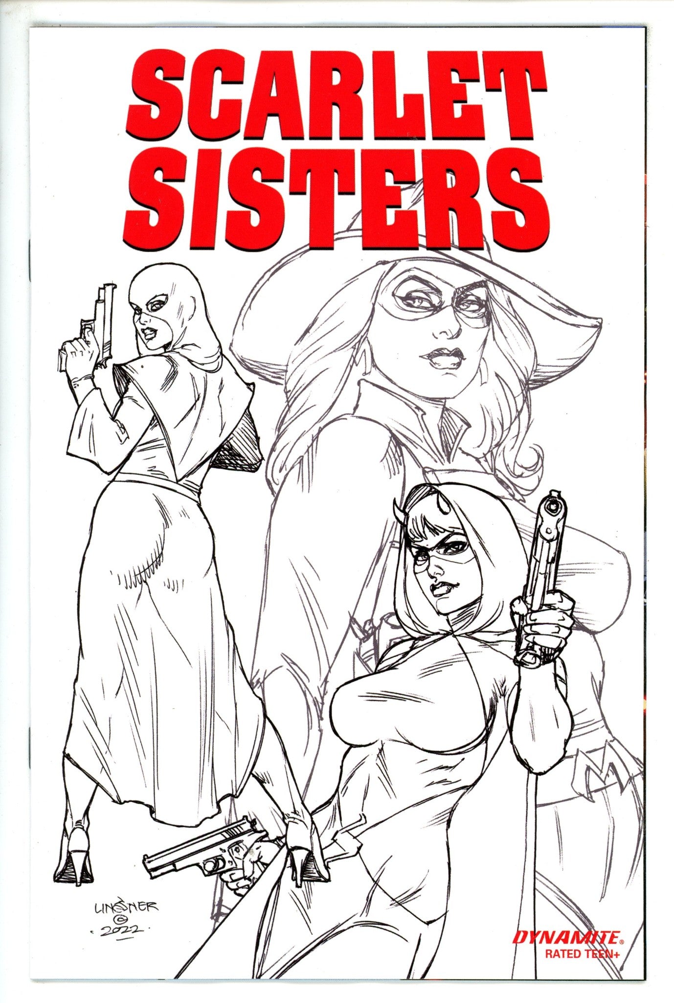 Scarlet Sisters 1 Linsner Variant