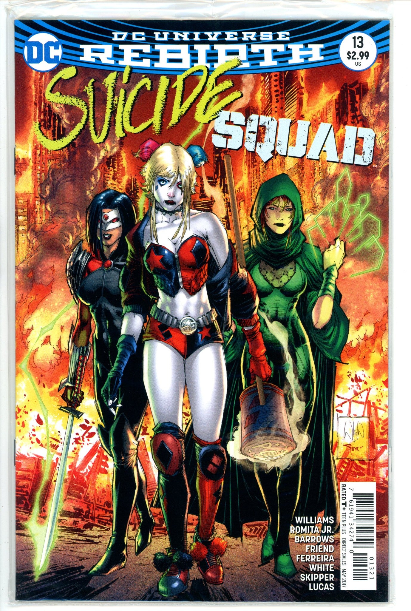 Suicide Squad Vol 4 13 Portacio Variant Sealed