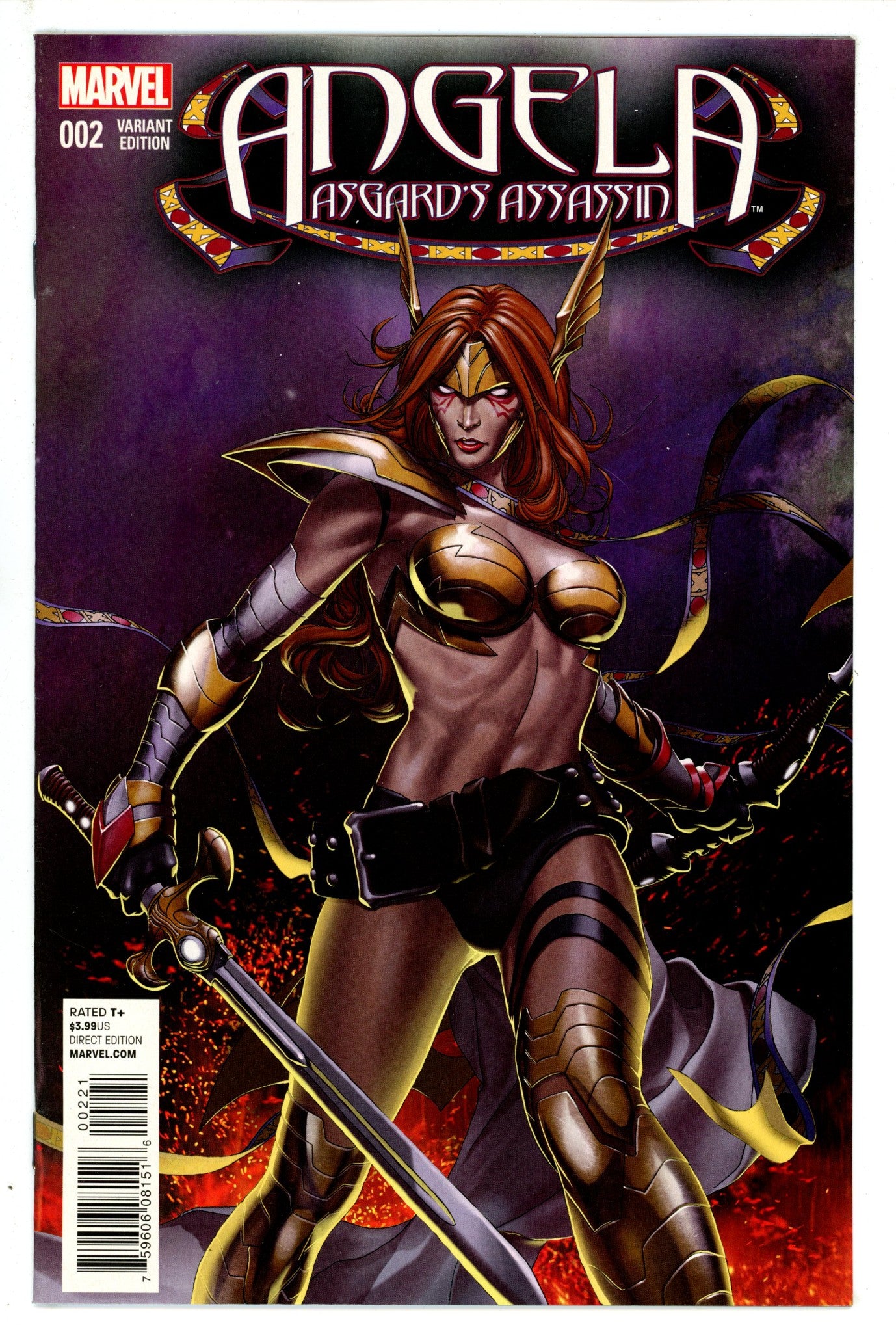 Angela: Asgard's Assassin 2 Choi Incentive Variant NM (2015)