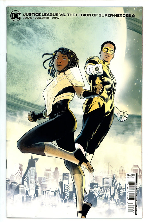 Justice League vs the Legion of Super-Heroes 6 Moore Variant (2022)