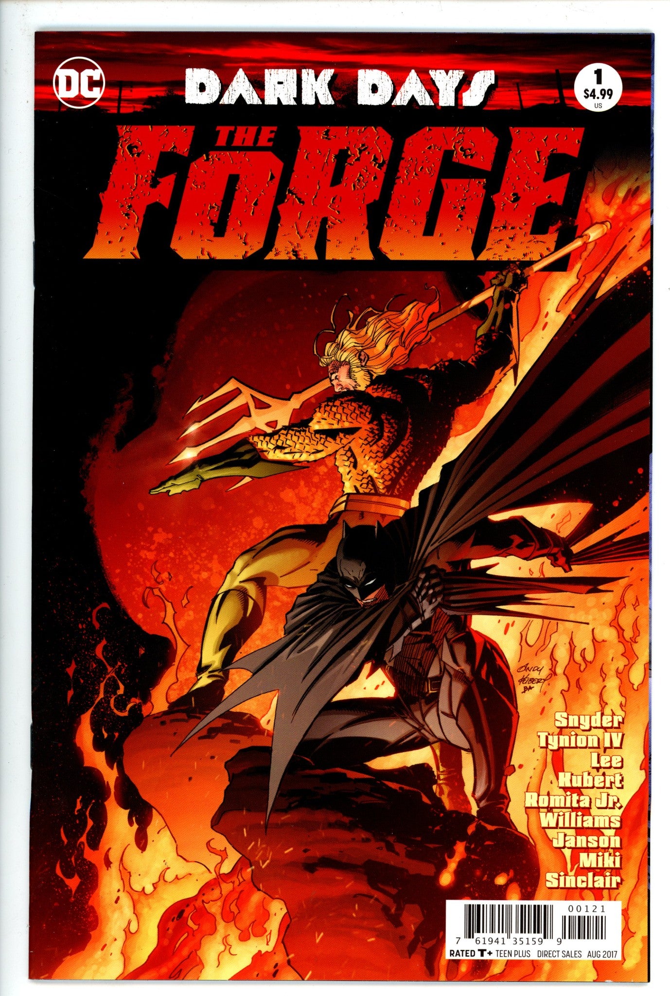 Dark Days: The Forge 1 Kubert Variant