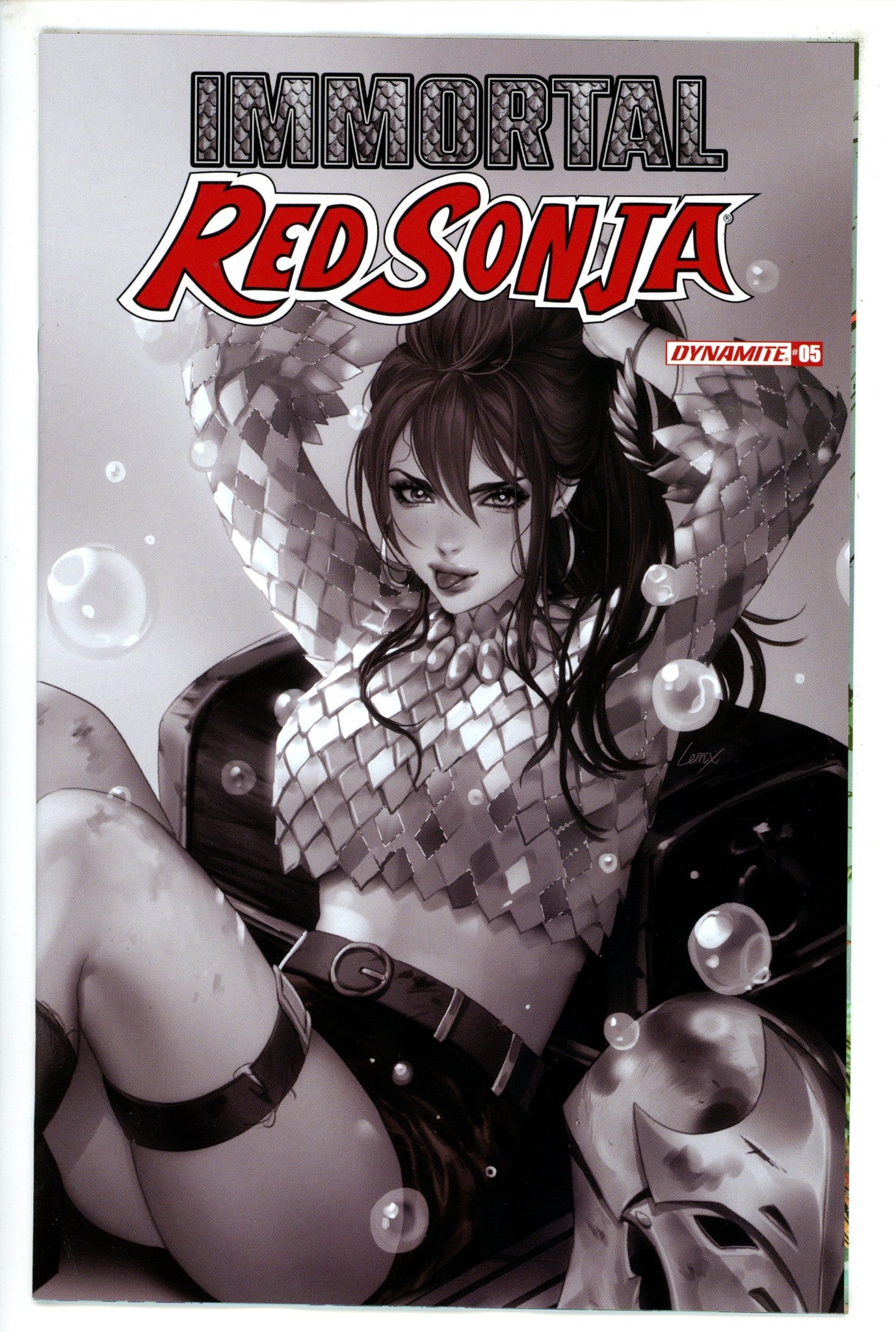 Immortal Red Sonja 5 Leirix Variant
