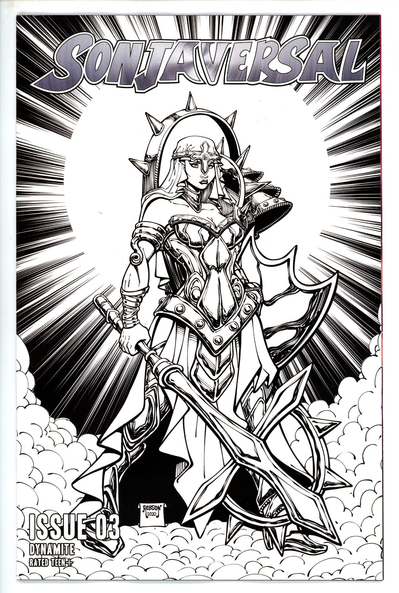 Sonjaversal 3 Robson Variant-Dynamite-CaptCan Comics Inc