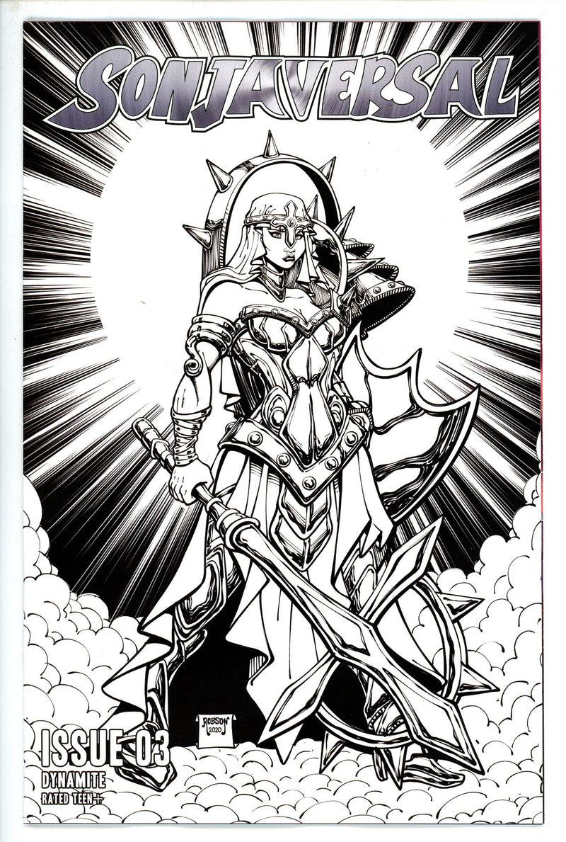 Sonjaversal 3 Robson Variant-Dynamite-CaptCan Comics Inc