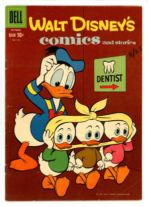 Walt Disney's Comics and Stories Vol 21 1 (241) VG/FN (1960)