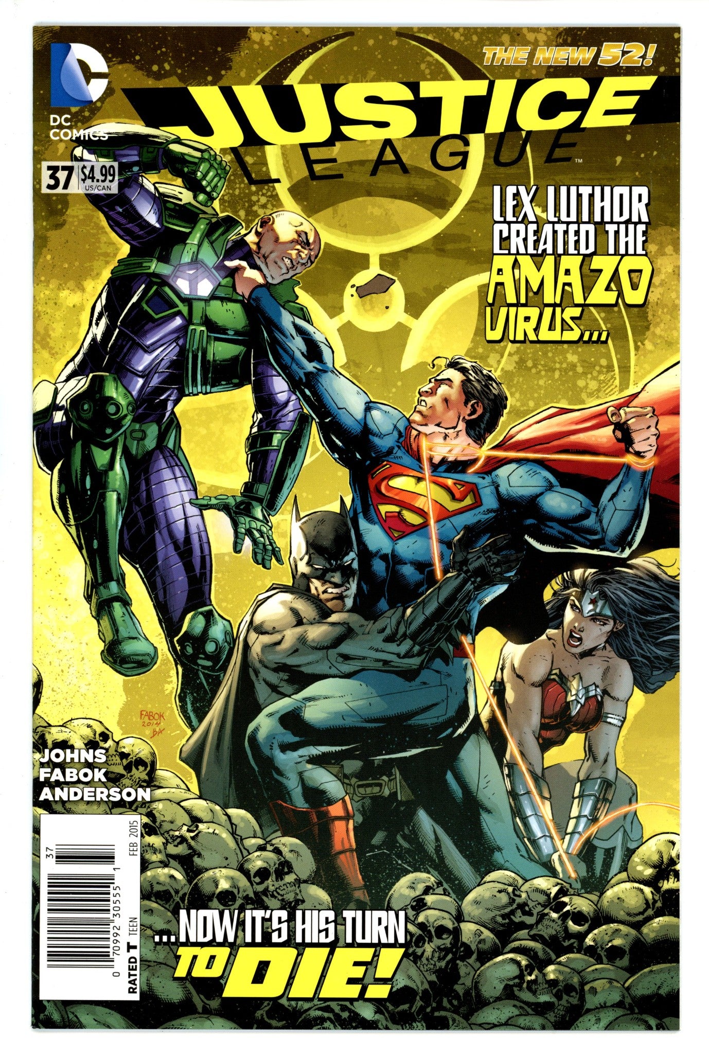 Justice League Vol 1 37 Newsstand NM-