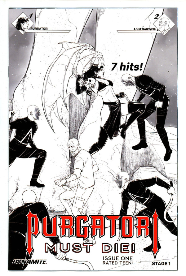 Purgatori Must Die 1 Sarraseca B&W Incentive Variant (2023)