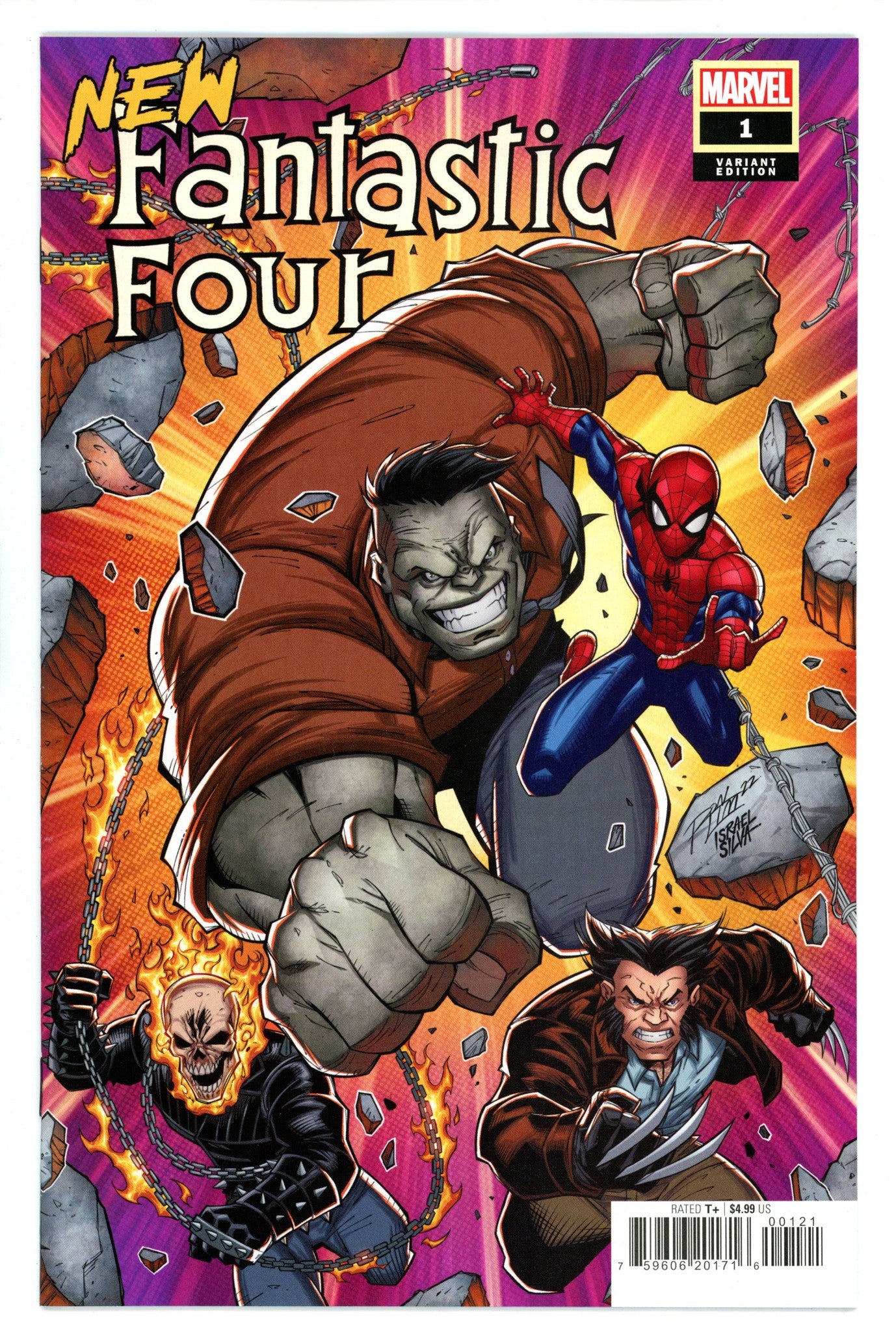 New Fantastic Four 1 Lim Variant