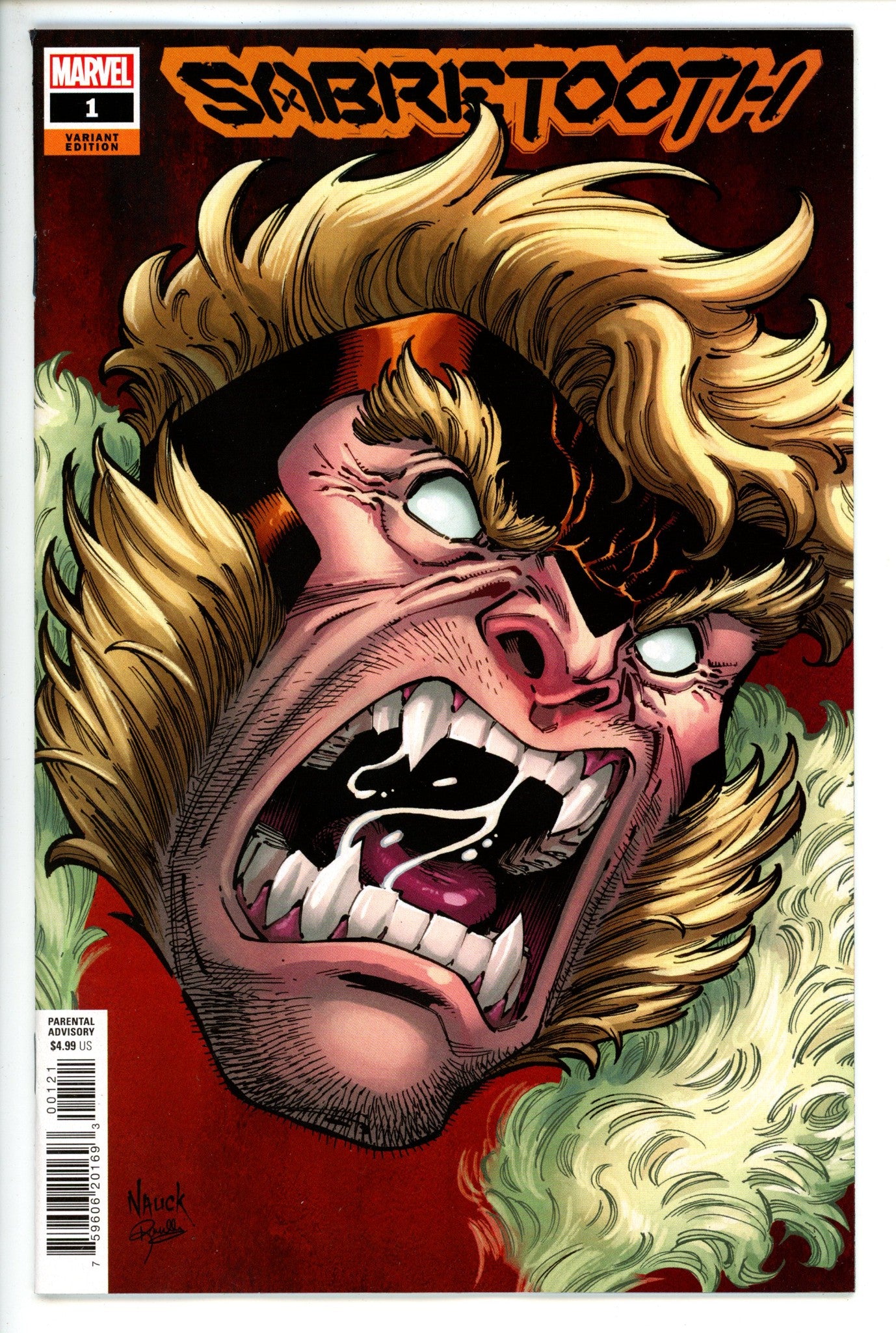 Sabretooth Vol 1 1 Nauck Variant (2022)