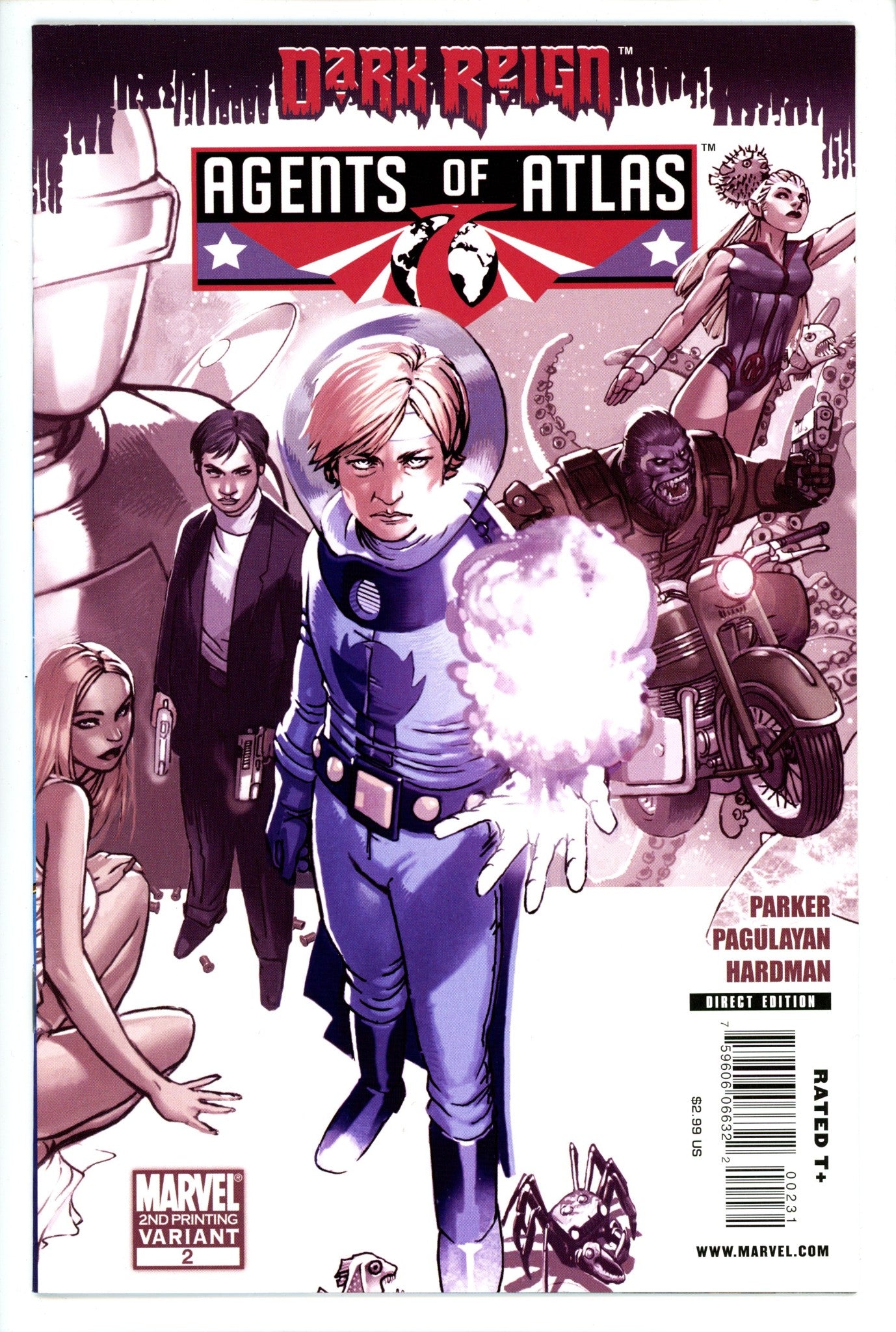 Agents of Atlas Vol 2 2 2nd Print-Marvel-CaptCan Comics Inc
