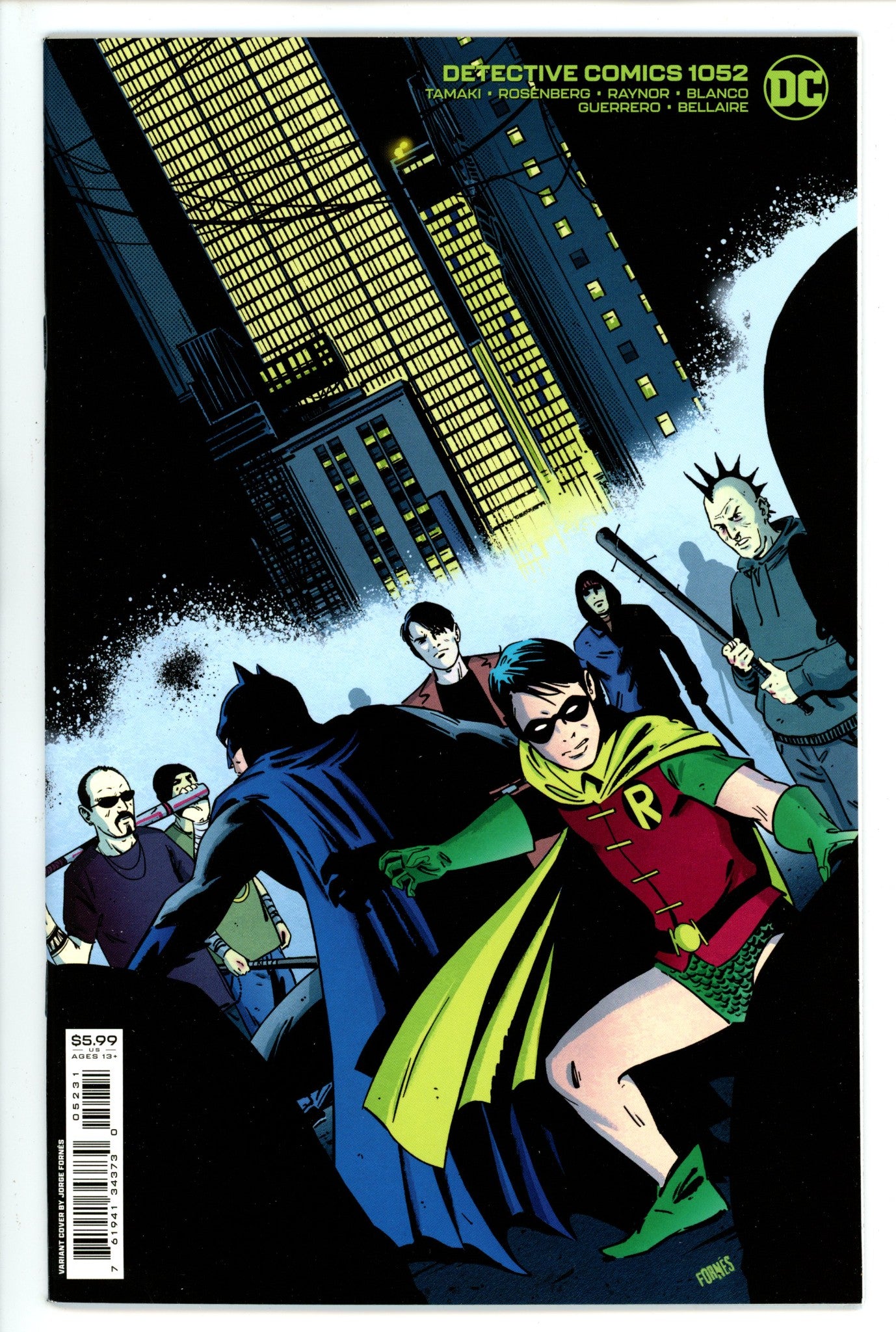 Detective Comics Vol 3 1052 Fornes Variant NM