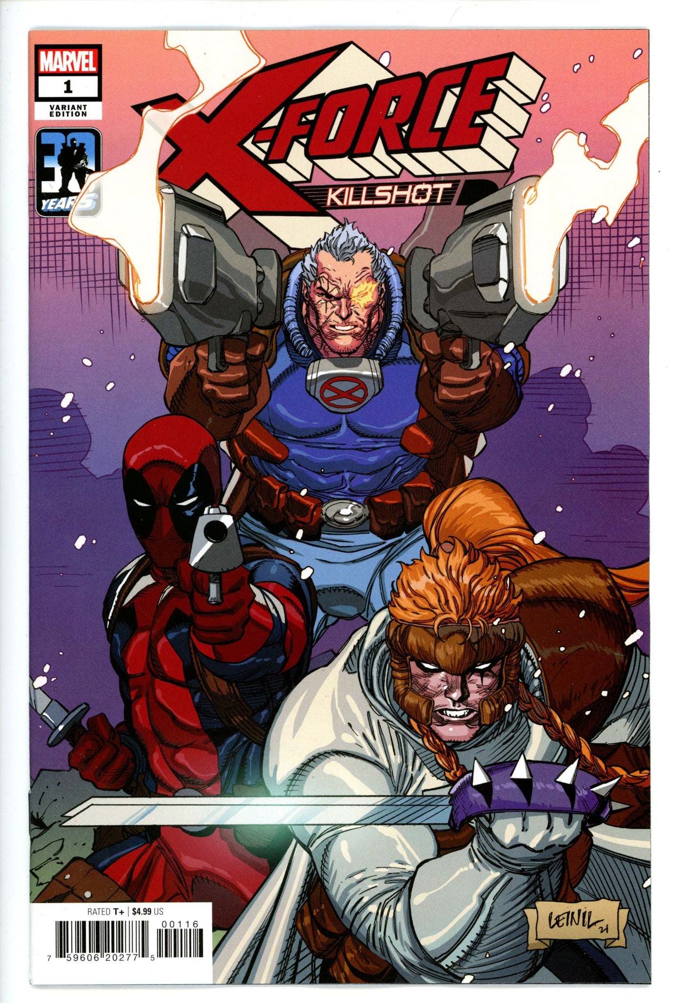 X-Force Killshot Anniversary Special 1 Yu Variant NM (2021)