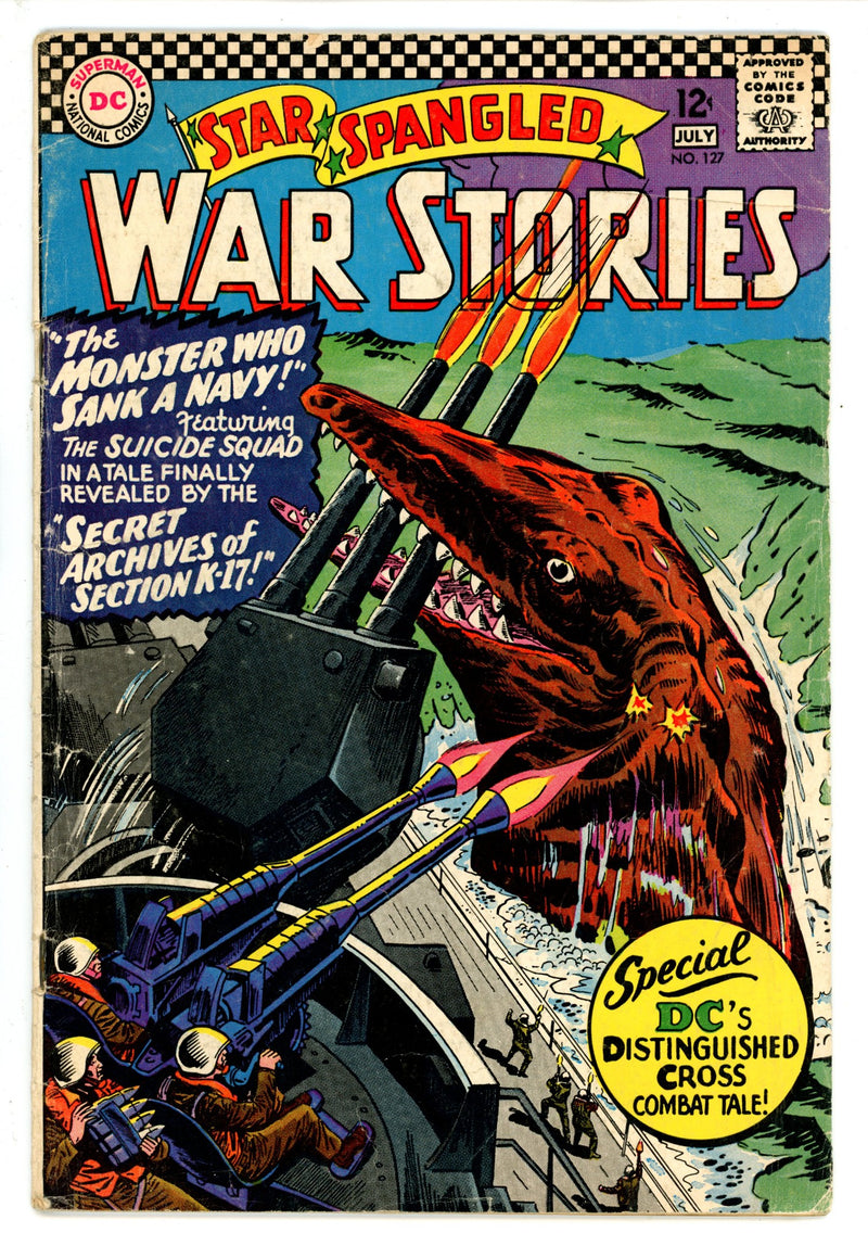 Star Spangled War Stories 127 GD/VG
