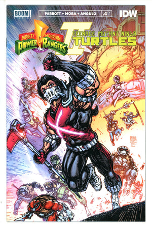 Mighty Morphin Power Rangers / Teenage Mutant Ninja Turtles II 4 Eastman Variant (2023)