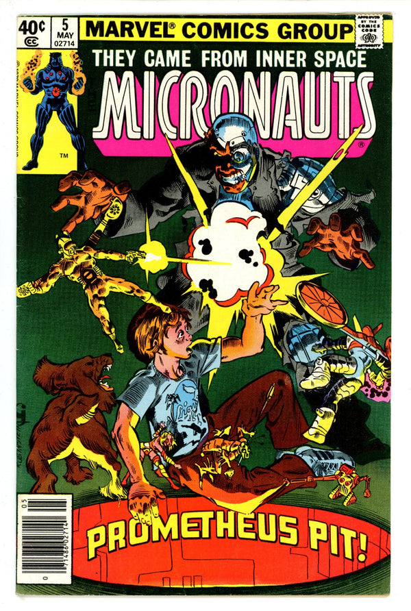 Micronauts Vol 1 5 Newsstand (1979)