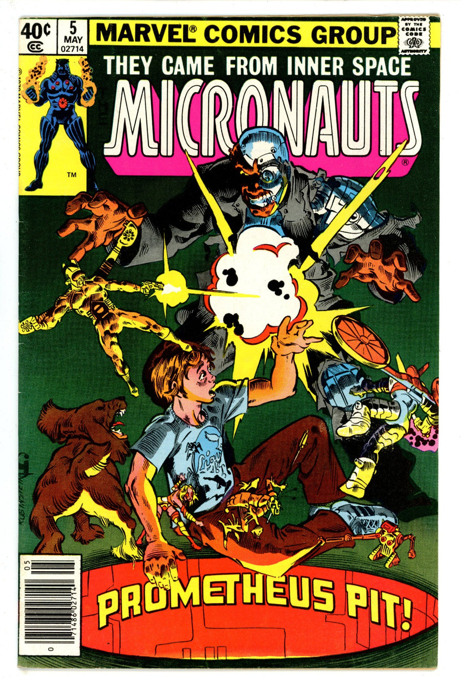 Micronauts Vol 1 5 Newsstand (1979)