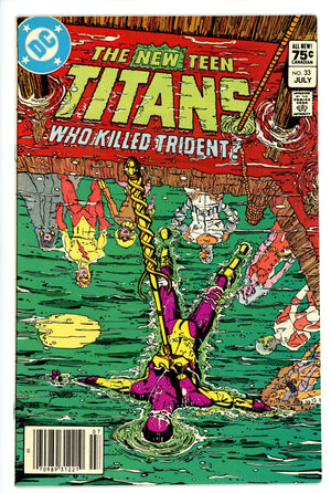 The New Teen Titans 33 Canadian VF+