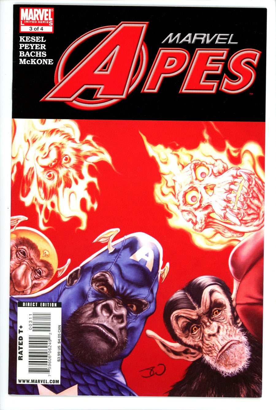 Marvel Apes 3-Marvel-CaptCan Comics Inc