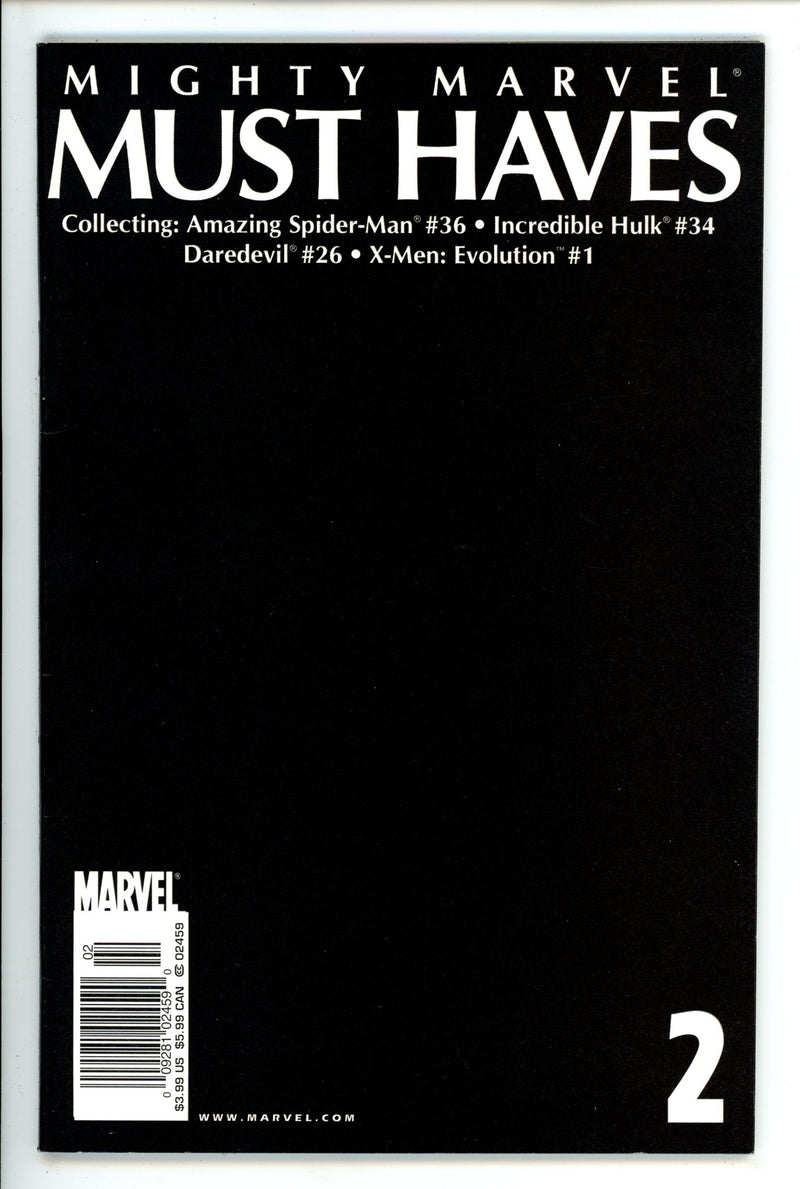 Marvel Must Haves 2 Newsstand VF/NM