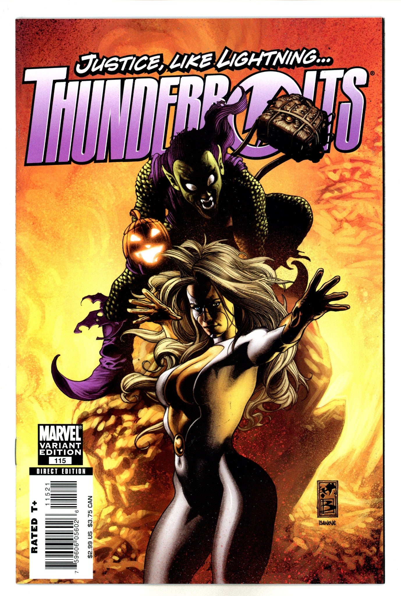 Thunderbolts Vol 1 115 Bianchi Variant