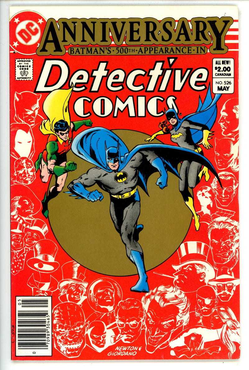 Detective Comics Vol 2 526 Canadian F/VF